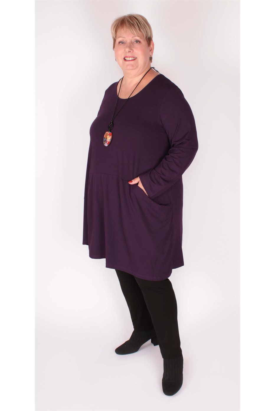 Purple Petunia Tunic 